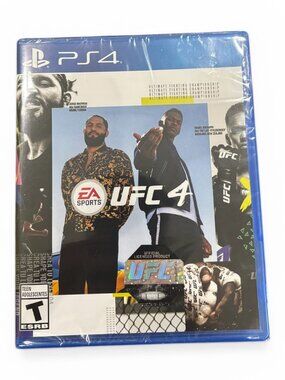 UFC 4 PlayStation 4 (PS4) Brand New Factory Sealed
